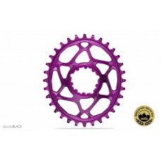 Absolute Black - Sram OVAL Direct Mount BOOST148 (3mm offset) - Purple / Mov